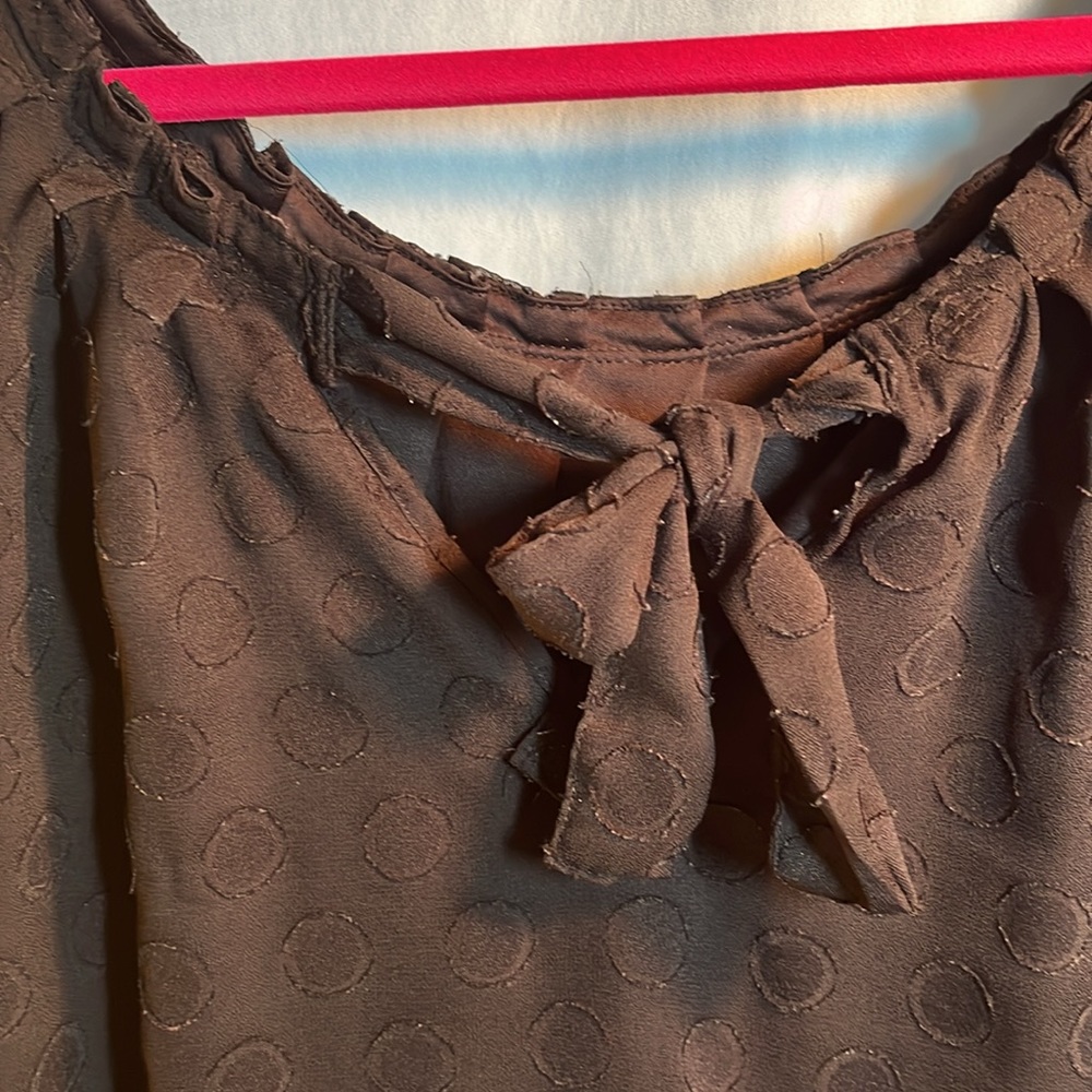 Lauren Conrad Black blouse - Picture 5 of 6